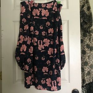 Off the shoulder floral dress